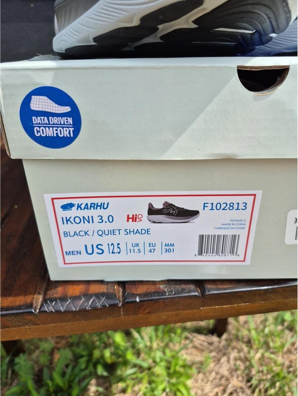 Karhu Ikoni 3.0 Running Shoes for Men Black Size 12.5 New w/ Box Daily Trainer - Picture 3 of 7